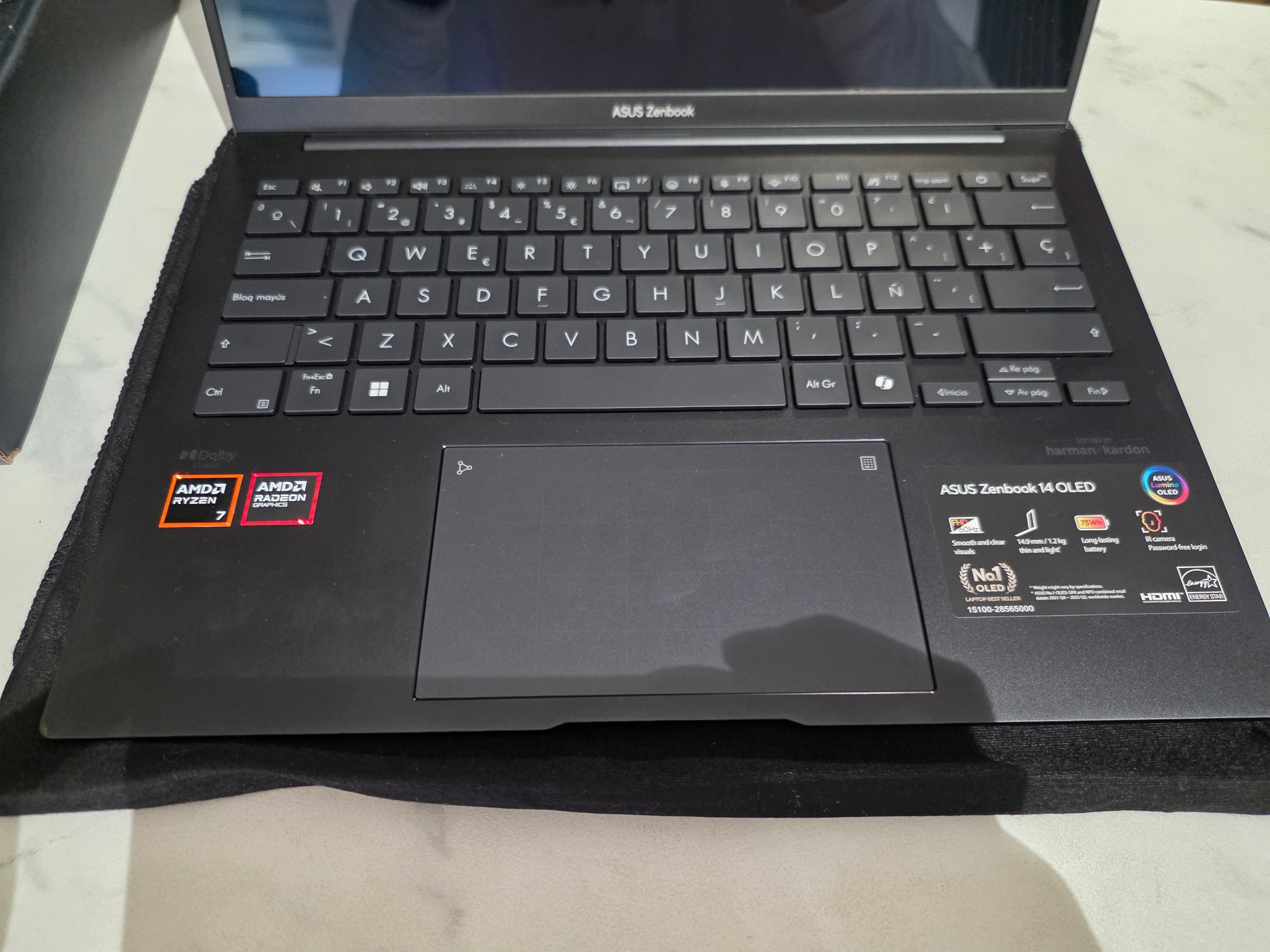 ASUS ZENBOOK 14 OLED, 16 GB, 512 SSD, RYZEN 7 barato