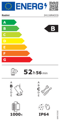 redmi note pro 14 tarjeta eficiencia energetica
